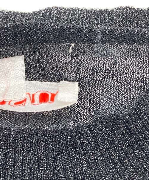 masu（エムエーエスユー）MASU (エムエーエスユー) CLEAR ANGEL WING SWEATER ブラック サイズ:48の古着・服飾アイテム