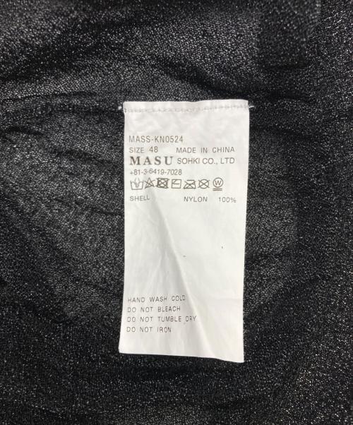 masu（エムエーエスユー）MASU (エムエーエスユー) CLEAR ANGEL WING SWEATER ブラック サイズ:48の古着・服飾アイテム