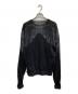 MASU (エムエーエスユー) CLEAR ANGEL WING SWEATER ブラック サイズ:48：14000円