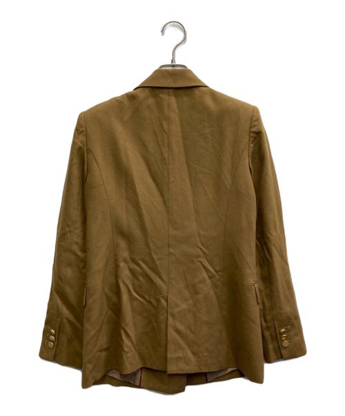 ANAYI（アナイ）ANAYI (アナイ) 金釦ダブルジャケット ブラウン サイズ:36の古着・服飾アイテム