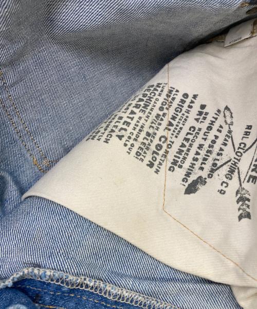 RRL（ダブルアールエル）RRL (ダブルアールエル) ストレート フィット ジーンス/STRAIGHT FIT JEAN スカイブルー サイズ:W32×L32の古着・服飾アイテム