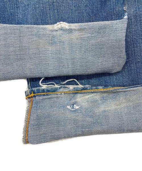 RRL（ダブルアールエル）RRL (ダブルアールエル) ストレート フィット ジーンス/STRAIGHT FIT JEAN スカイブルー サイズ:W32×L32の古着・服飾アイテム
