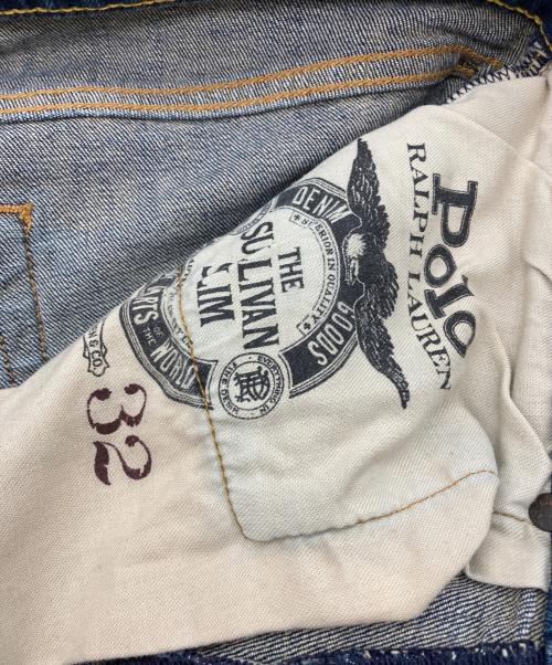 POLO RALPH LAUREN（ポロ・ラルフローレン）POLO RALPH LAUREN (ポロ・ラルフローレン) デニムパンツ ブルー サイズ:W32×L32の古着・服飾アイテム