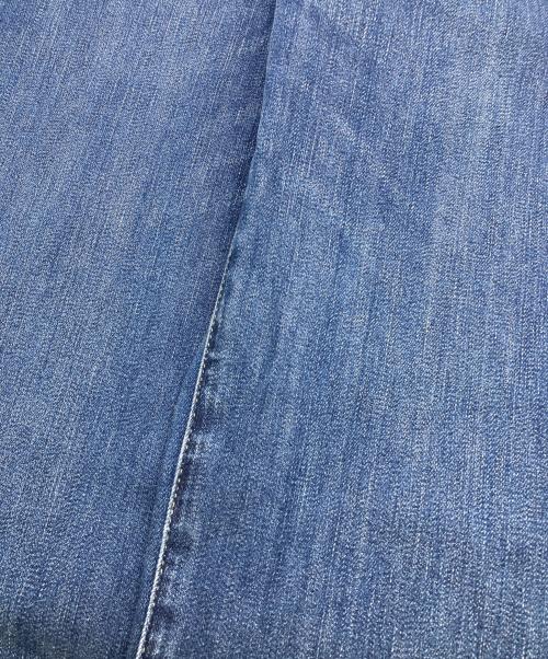 23区（ニジュウサンク）23区 (ニジュウサンク) サマー ストレート ワイド パンツ ネイビー サイズ:SIZE30の古着・服飾アイテム