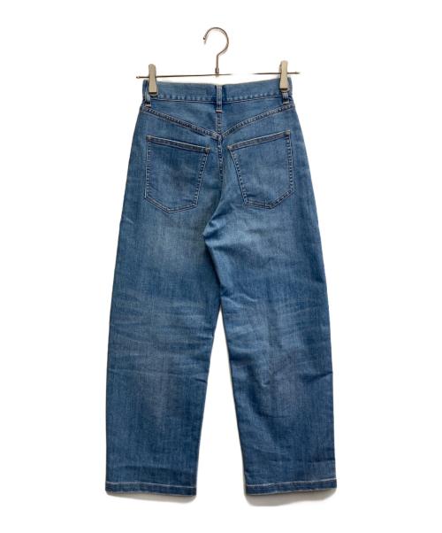 23区（ニジュウサンク）23区 (ニジュウサンク) サマー ストレート ワイド パンツ スカイブルー サイズ:SIZE30の古着・服飾アイテム