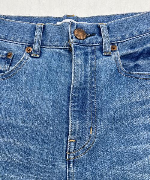 23区（ニジュウサンク）23区 (ニジュウサンク) サマー ストレート ワイド パンツ スカイブルー サイズ:SIZE30の古着・服飾アイテム