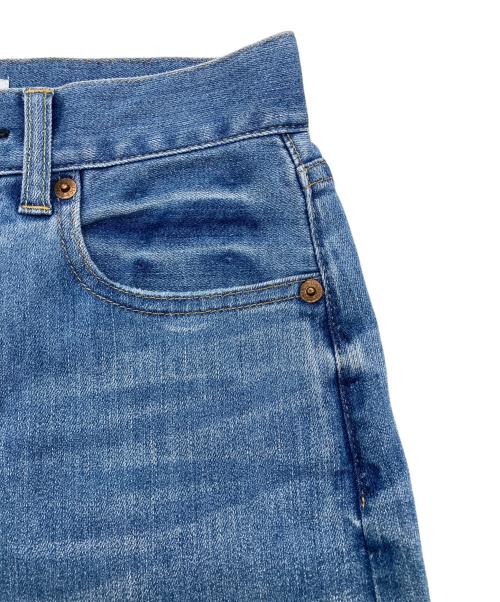 23区（ニジュウサンク）23区 (ニジュウサンク) サマー ストレート ワイド パンツ スカイブルー サイズ:SIZE30の古着・服飾アイテム