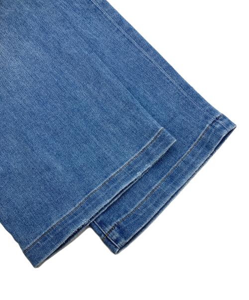 23区（ニジュウサンク）23区 (ニジュウサンク) サマー ストレート ワイド パンツ スカイブルー サイズ:SIZE30の古着・服飾アイテム