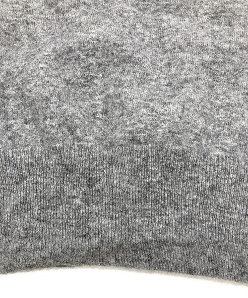 Maradi Mercredi（マルディメクルディ）MARADI MERCREDI (マルディメクルディ) CASHMERE CREW NECK ALUMNI CLASSIQUE グレー サイズ:1の古着・服飾アイテム