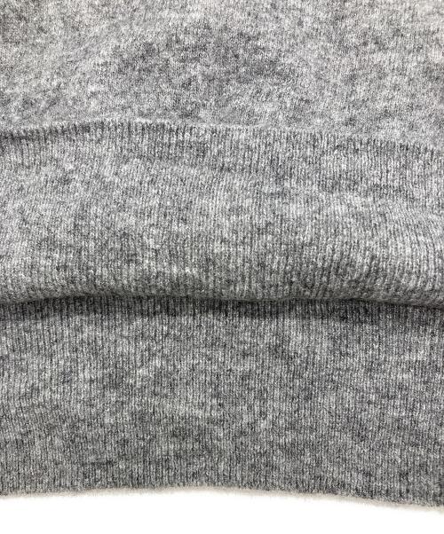 Maradi Mercredi（マルディメクルディ）MARADI MERCREDI (マルディメクルディ) CASHMERE CREW NECK ALUMNI CLASSIQUE グレー サイズ:1の古着・服飾アイテム