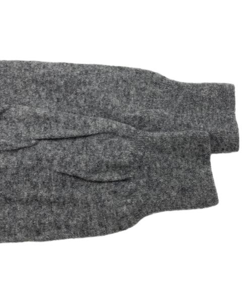 Maradi Mercredi（マルディメクルディ）MARADI MERCREDI (マルディメクルディ) CASHMERE CREW NECK ALUMNI CLASSIQUE グレー サイズ:1の古着・服飾アイテム