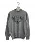 MARADI MERCREDI（マルディメクルディ）の古着「CASHMERE CREW NECK ALUMNI CLASSIQUE」｜グレー