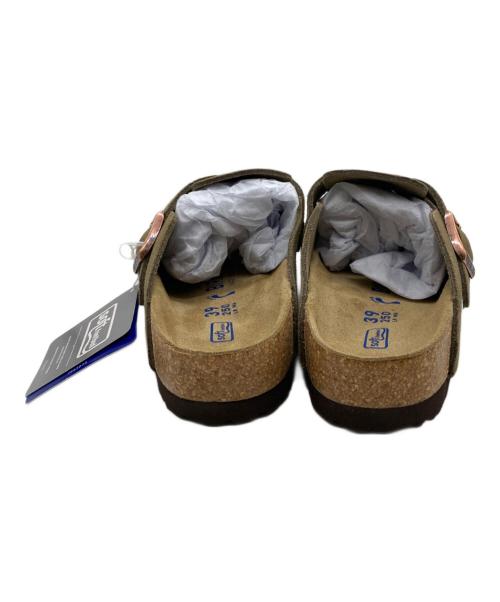 BIRKENSTOCK（ビルケンシュトック）BIRKENSTOCK (ビルケンシュトック) Boston ボストン スエードレザーサンダル ベージュ サイズ:25 未使用品の古着・服飾アイテム