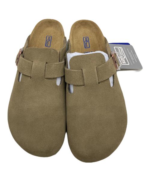 BIRKENSTOCK（ビルケンシュトック）BIRKENSTOCK (ビルケンシュトック) Boston ボストン スエードレザーサンダル ベージュ サイズ:25 未使用品の古着・服飾アイテム