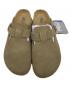 中古・古着 BIRKENSTOCK (ビルケンシュトック) Boston ボストン スエードレザーサンダル ベージュ サイズ:25 未使用品：20000円