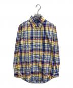 RALPH LAURENラルフローレン）の古着「CLASSIC FIT　ボタンダウンチェックシャツ」｜マルチカラー