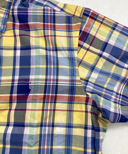 RALPH LAUREN（ラルフローレン）RALPH LAUREN (ラルフローレン)  CLASSIC FIT　ボタンダウンチェックシャツ マルチカラー サイズ:S 未使用品の古着・服飾アイテム