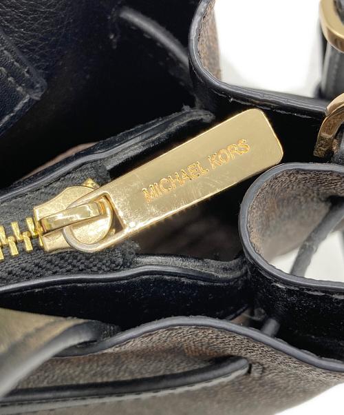 MICHAEL KORS（マイケルコース）MICHAEL KORS (マイケルコース) エミリア サッチェル 2WAYバッグ ブラウンの古着・服飾アイテム