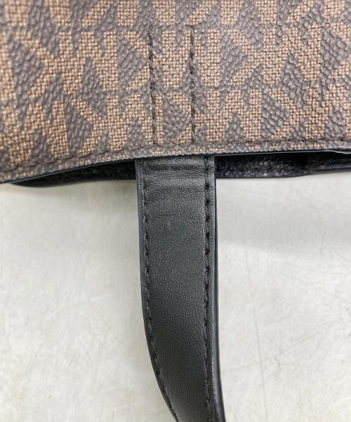 MICHAEL KORS（マイケルコース）MICHAEL KORS (マイケルコース) エミリア サッチェル 2WAYバッグ ブラウンの古着・服飾アイテム