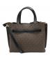 MICHAEL KORS (マイケルコース) エミリア サッチェル 2WAYバッグ ブラウン：8000円