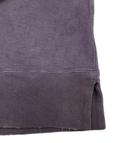NEXUSVII（ネクサスセブン）NEXUSVII (ネクサスセブン) DAMAGED LETTERED CREW VEST パープル サイズ:48の古着・服飾アイテム