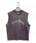 NEXUSVII（ネクサスセブン）の古着「DAMAGED LETTERED CREW VEST」｜パープル