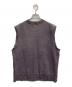 NEXUSVII (ネクサスセブン) DAMAGED LETTERED CREW VEST パープル サイズ:48：10000円
