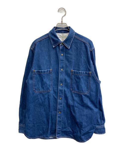 UNITED ARROWS（ユナイテッドアローズ）UNITED ARROWS (ユナイテッドアローズ) シオタデニムオーバーシャツ インディゴ サイズ:Sの古着・服飾アイテム