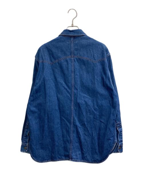 UNITED ARROWS（ユナイテッドアローズ）UNITED ARROWS (ユナイテッドアローズ) シオタデニムオーバーシャツ インディゴ サイズ:Sの古着・服飾アイテム