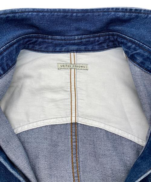 UNITED ARROWS（ユナイテッドアローズ）UNITED ARROWS (ユナイテッドアローズ) シオタデニムオーバーシャツ インディゴ サイズ:Sの古着・服飾アイテム