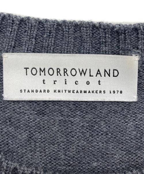 TOMORROW LAND tricot（トゥモローランド トリコ）TOMORROW LAND tricot (トゥモローランド トリコ) メリノベーシック モックネックプルオーバー グレー サイズ:Sの古着・服飾アイテム
