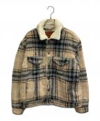 LEVI'Sリーバイス）の古着「Vintage Fit Sherpa Trucker」｜ブラウン