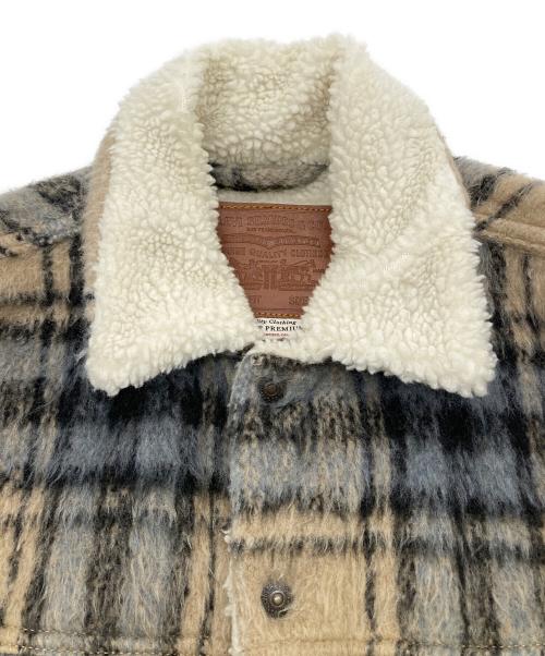 LEVI'S（リーバイス）LEVI'S (リーバイス) Vintage Fit Sherpa Trucker ブラウン サイズ:Mの古着・服飾アイテム