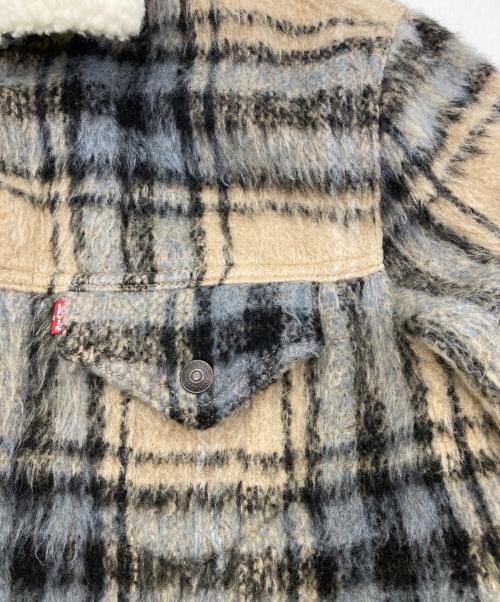LEVI'S（リーバイス）LEVI'S (リーバイス) Vintage Fit Sherpa Trucker ブラウン サイズ:Mの古着・服飾アイテム
