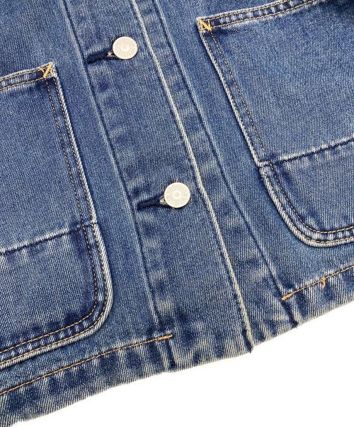 LEVI'S（リーバイス）LEVI'S (リーバイス) WARM CHORE シェルパカラージャケット インディゴ サイズ:Sの古着・服飾アイテム