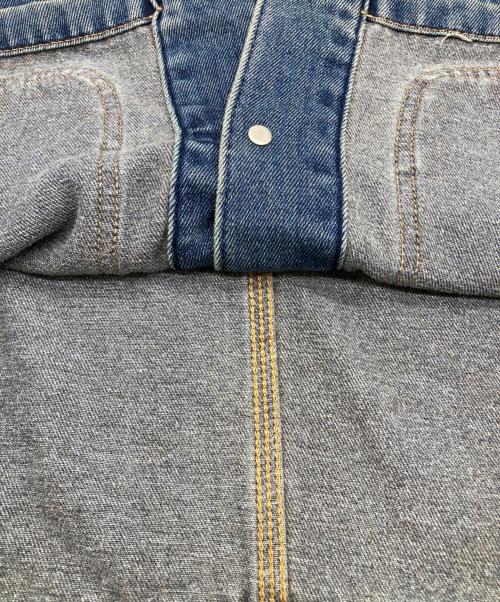 LEVI'S（リーバイス）LEVI'S (リーバイス) WARM CHORE シェルパカラージャケット インディゴ サイズ:Sの古着・服飾アイテム