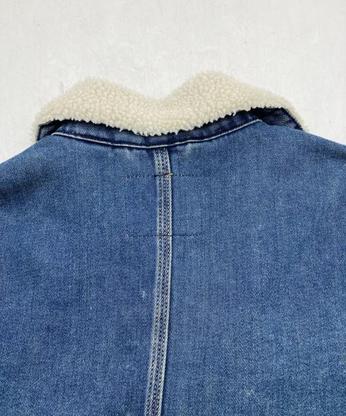LEVI'S（リーバイス）LEVI'S (リーバイス) WARM CHORE シェルパカラージャケット インディゴ サイズ:Sの古着・服飾アイテム