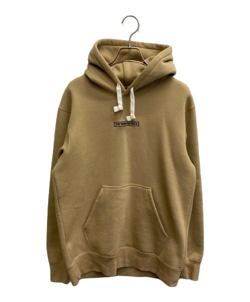 THE NORTH FACE（ザ ノース フェイス）THE NORTH FACE (ザ ノース フェイス) ロゴ刺繍パーカー ベージュ サイズ:Mの古着・服飾アイテム
