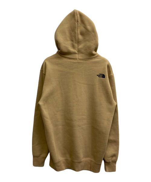 THE NORTH FACE（ザ ノース フェイス）THE NORTH FACE (ザ ノース フェイス) ロゴ刺繍パーカー ベージュ サイズ:Mの古着・服飾アイテム