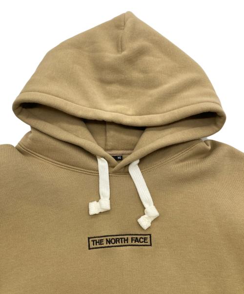 THE NORTH FACE（ザ ノース フェイス）THE NORTH FACE (ザ ノース フェイス) ロゴ刺繍パーカー ベージュ サイズ:Mの古着・服飾アイテム