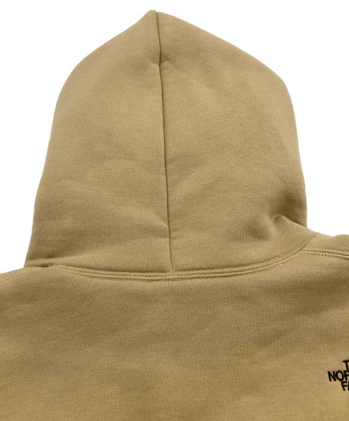 THE NORTH FACE（ザ ノース フェイス）THE NORTH FACE (ザ ノース フェイス) ロゴ刺繍パーカー ベージュ サイズ:Mの古着・服飾アイテム
