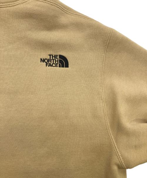 THE NORTH FACE（ザ ノース フェイス）THE NORTH FACE (ザ ノース フェイス) ロゴ刺繍パーカー ベージュ サイズ:Mの古着・服飾アイテム