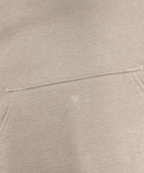 THE NORTH FACE（ザ ノース フェイス）THE NORTH FACE (ザ ノース フェイス) ロゴ刺繍パーカー ベージュ サイズ:Mの古着・服飾アイテム