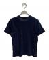 ROBE DE CHAMBRE COMME DES GARCONS (ローブドシャンブル コムデギャルソン) AD2002 インディゴ染めロゴTシャツ ネイビー サイズ:不明(記載なし)：5000円