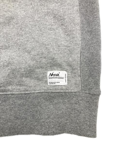 NANGA（ナンガ）NANGA (ナンガ) エコハイブリッド スウェットシャツ グレー サイズ:Sの古着・服飾アイテム