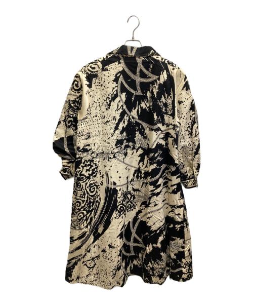 LEONARD（レオナール）LEONARD (レオナール) 総柄コート ベージュ サイズ:9ARの古着・服飾アイテム