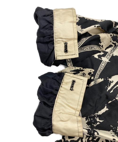 LEONARD（レオナール）LEONARD (レオナール) 総柄コート ベージュ サイズ:9ARの古着・服飾アイテム