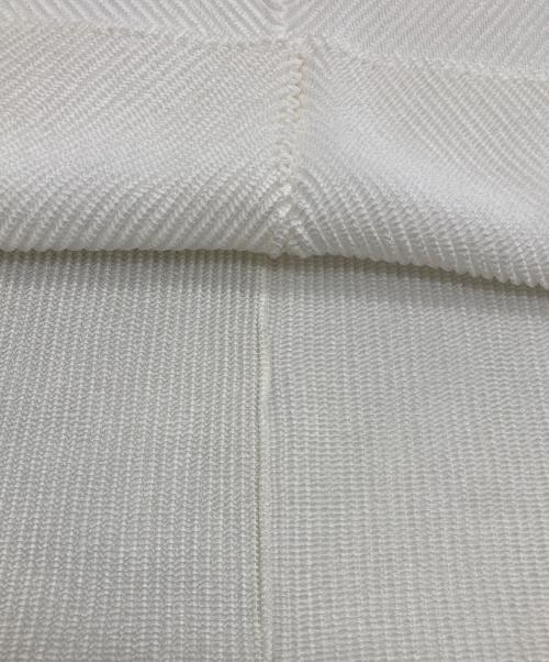 SPECCHIO（スペッチオ）SPECCHIO (スペッチオ) バイアスシャトル Vネック ドルマンプルオーバー ホワイト サイズ:40の古着・服飾アイテム