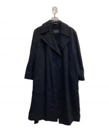 DAKS（ダックス）の古着「カシミヤコート」｜ブラック