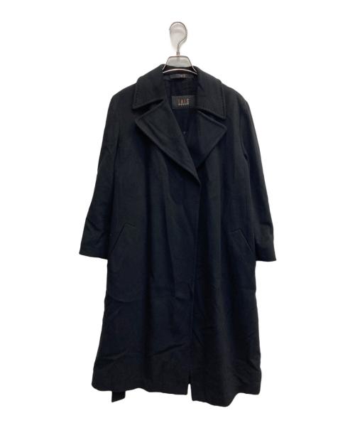DAKS（ダックス）DAKS (ダックス) カシミヤコート ブラック サイズ:Mの古着・服飾アイテム